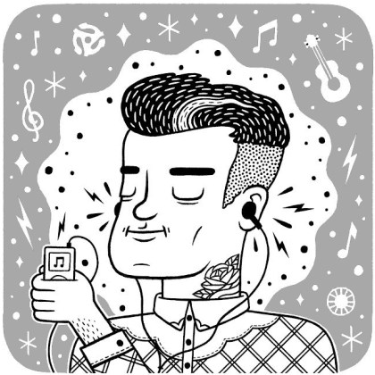 KBaczynski x Popcasting Logo MALE 1 Grey trimmed